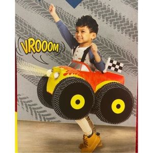 fao schwarz monster truck Halloween costume lights up and makes noise